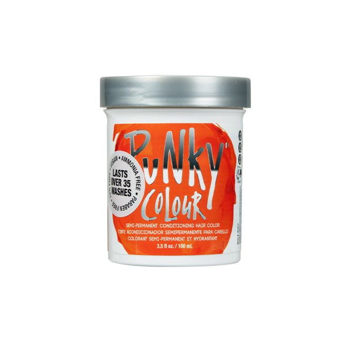Punky Colour Semi-Permanent Conditioning Hair Color - Flame Rainbow-Hued  Brightest Boldest Color Hair Dye