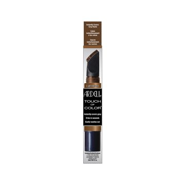 Ardell Touch of Color Root Touch Up Brush in its retail packaging printed with product name & information