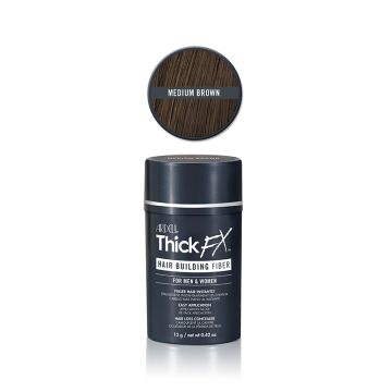 Thick FX Hair Building Fibers - Medium Brown